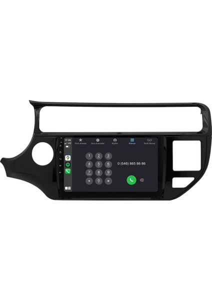 Kia Rio (2015-2016) Android 14 Multimedya Carplay 9 Inch 4 GB Ram / 64 GB Hafıza CRV-4313XR