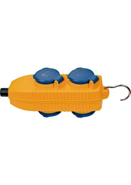 Power-Block Serisi 4 Soketli 230V/16A IP54 Dış Mekana Uygun Fiş Ucu ( Kablosuz )