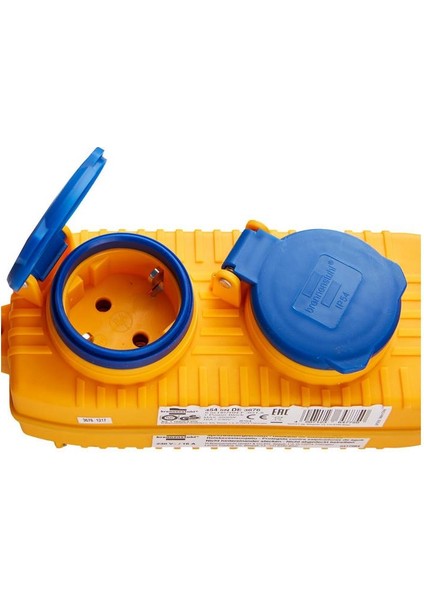 Power-Block Serisi 4 Soketli 230V/16A IP54 Dış Mekana Uygun Fiş Ucu ( Kablosuz ) fiyatları