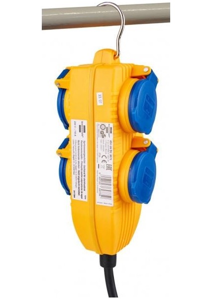 Power-Block Serisi 4 Soketli 230V/16A IP54 Dış Mekana Uygun Fiş Ucu ( Kablosuz ) modelleri