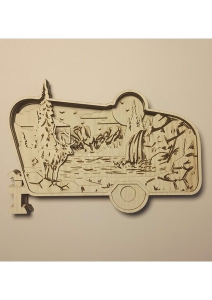 Ahşap Mdf Çok Katmanlı Karavan Dekoratif Obje fiyatları