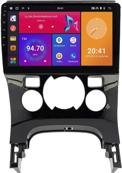 Peugeot 3008-5008 Android 8gb Ram 128GB Rom 8 Çekirdek Multimedya