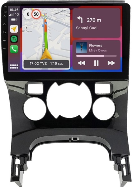 Peugeot 3008-5008 Android 8gb Ram 128GB Rom 8 Çekirdek Multimedya