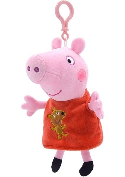 Peppa George Peluş Bebek Çocuk Okul Çantası Peluş Kolye (Yurt Dışından)