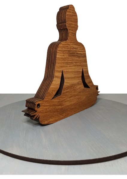Ahşap Mdf Çok Katmanlı Yoga Yapan Kadın Dekoratif Obje fırsatları