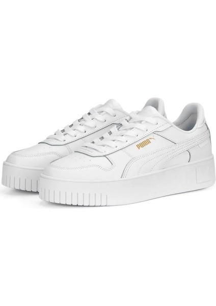 Carina Street Beyaz Yüksek Taban Kadın Sneaker Spor Ayakkabı 389390-01 V3