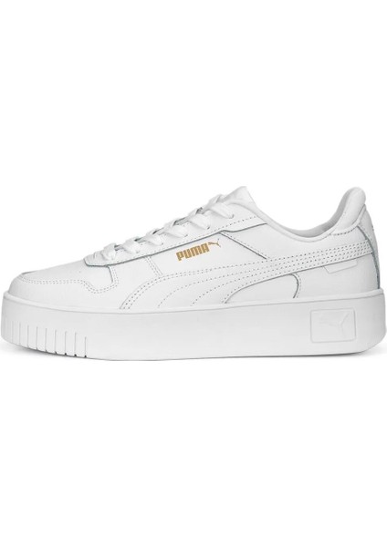 Carina Street Beyaz Yüksek Taban Kadın Sneaker Spor Ayakkabı 389390-01 V3