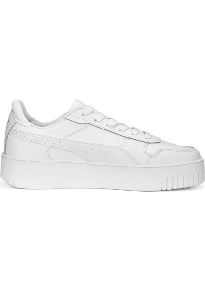 Carina Street Beyaz Yüksek Taban Kadın Sneaker Spor Ayakkabı 389390-01 V3