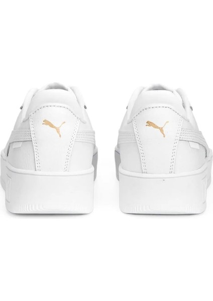 Carina Street Beyaz Yüksek Taban Kadın Sneaker Spor Ayakkabı 389390-01 V3