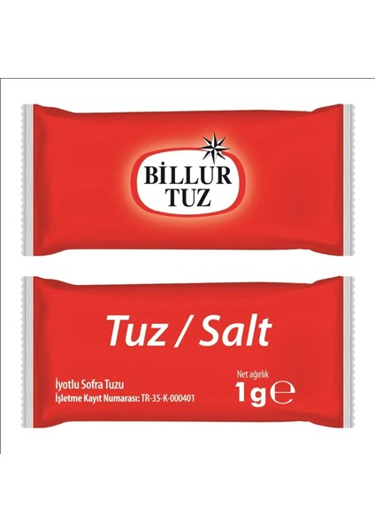 1000'LI Tuz Stıck 1 gr