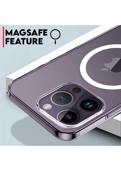 Magsafe Crystal Case Şeffaf Apple iPhone Kılıf