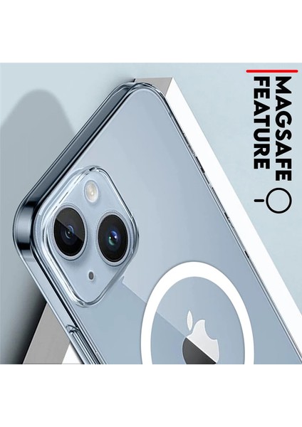 Magsafe Crystal Case Şeffaf Apple iPhone Kılıf modelleri