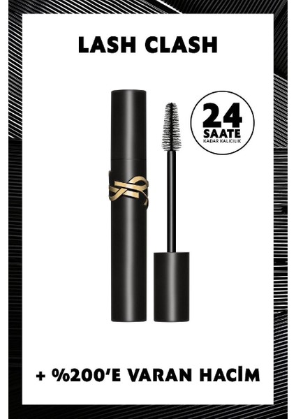 Yves Saint Laurent Lash Clash Siyah Maskara