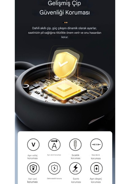 Apple watch Saat Şarjı CE/FC/ROHS Lisanslı Manyetik Akıllı Saat Şarjı Yeni Nesil Son Teknoloji Orjinal Tyepe-C Girişli