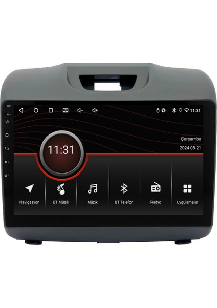 Isuzu D-Max (2012-2019) Android 14 Multimedya Carplay 10 Inch 4 GB Ram / 64 GB Hafıza CRV-4290XR