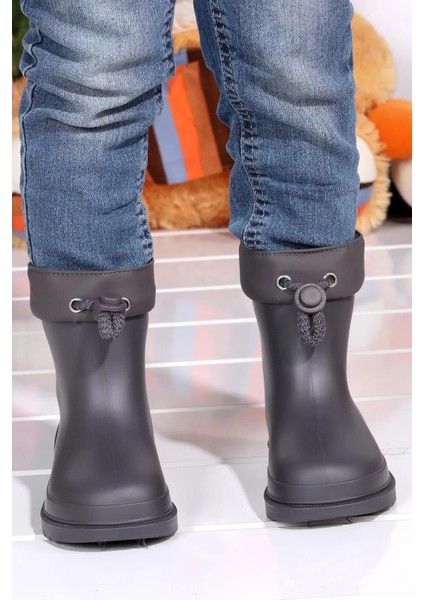Bimbi Euri Gris Gri Çocuk Yağmur Çizmesi W10257-017 V1