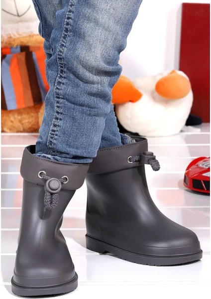 Bimbi Euri Gris Gri Çocuk Yağmur Çizmesi W10257-017 V1 modelleri