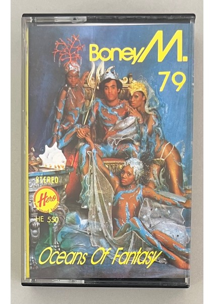 Boney M 79 Oceans Of Fantasy Kaset (Hero Dönem Baskı He 550 Kaset)