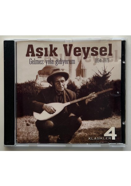 Aşık Veysel Klasikler 4 1984-1973 Gelmez Yola Gidiyorum CD (Orjinal Dönem Baskı Cd)