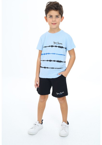 Erkek Çocuk Baskılı Şortlu Takım fiyatları