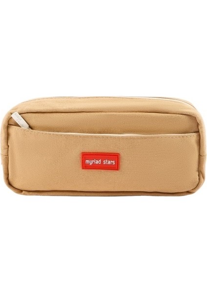 Basit Düz Renk Büyük Kapasiteli Kırtasiye Çantası (Yurt Dışından)