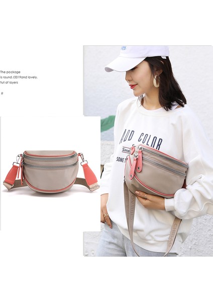 Oxford Crossbody Crossbody Çok Yönlü Moda Kadın Çantası Hafif (Yurt Dışından)