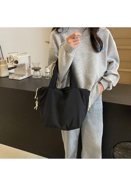 Tam Çantası Nylon Büyük Kapasitesi Basit Bir Atış Sanatçı Çantası Omuz Çantası (Yurt Dışından) modelleri