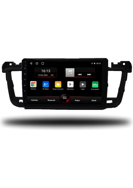 Peuegot 508 Android 2gb Ram 32GB Rom Carplay Navigasyon Multimedya