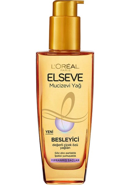 Loreal Paris Renewıng From Bottom To Top Elseve Miraculous Repair Care Oil 100 ml DKHAİR232