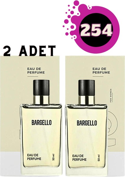 254 Floral Edp 50 ml Kadın Parfüm 2 Adet