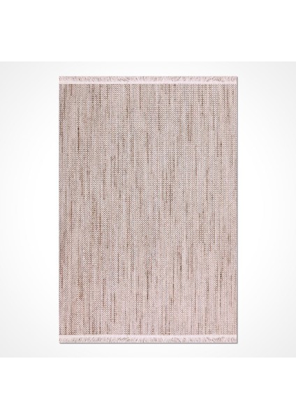 Polk Bej Bukle Örme Loop Antre Salon Mutfak Balkon Tozmaz Halı Yolluk Kilim