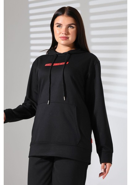 2 Iplik Kapüşonlu Sweat