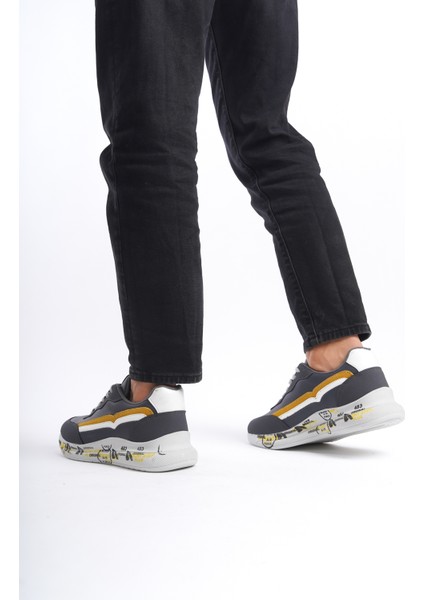 D0010 Günlük Ortopedik Erkek Sneaker Spor Ayakkabı modelleri