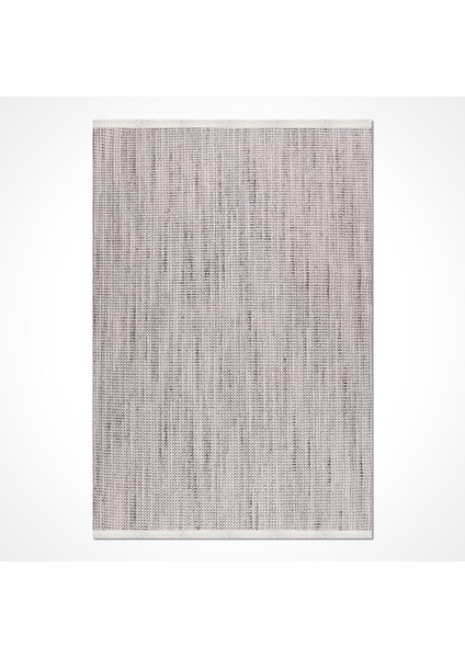 Polk Gri Bukle Örme Loop Antre Salon Mutfak Balkon Tozmaz Halı Yolluk Kilim