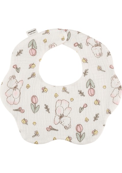 360 Derece Çocuk Çiçek Tavşan Bebek Çiçek Modeli Önlük Yenidoğan Bebek Salya Önlüğü Bebek Salya Havlu Yaz A Sınıfı Pamuk Altı Kat Gazlı Bez Bebek Önlükleri (Yurt Dışından)
