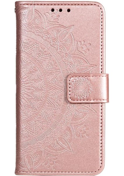 Google Piksel 9/9 Pro Totem Kabartma Cüzdan Kılıf Için Flip Case Pu Deri (Yurt Dışından)