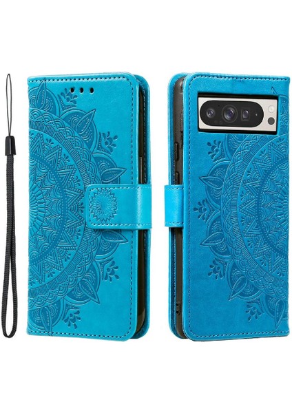 Google Piksel 9 Pro Xl Için Flip Case Cüzdan Kılıf Pu Deri Kickstand (Yurt Dışından)