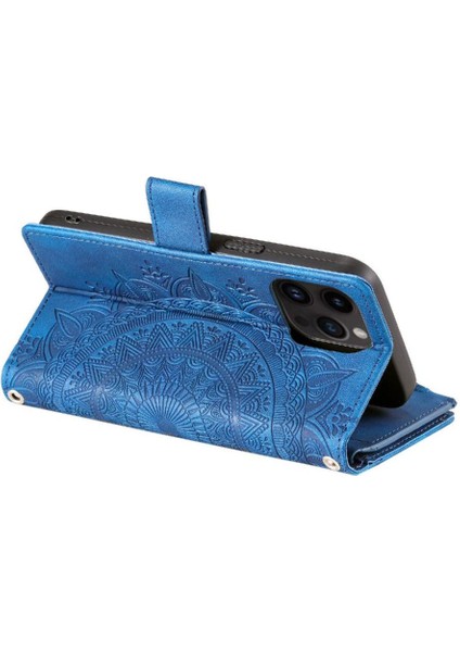 El Kayışı Kart Tutucu ile IPhone 16 Pro Kickstand Için Flip Case Getirmek (Yurt Dışından) modelleri