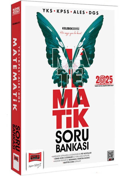2025 YKS KPSS ALES DGS Kelebek Serisi Matematik Soru Bankası