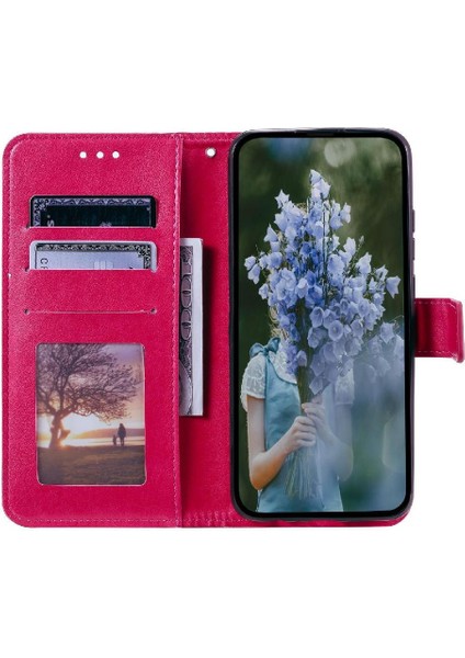 Google Piksel 9/9 Pro Totem Kabartma Cüzdan Kılıf Için Flip Case Pu Deri (Yurt Dışından)