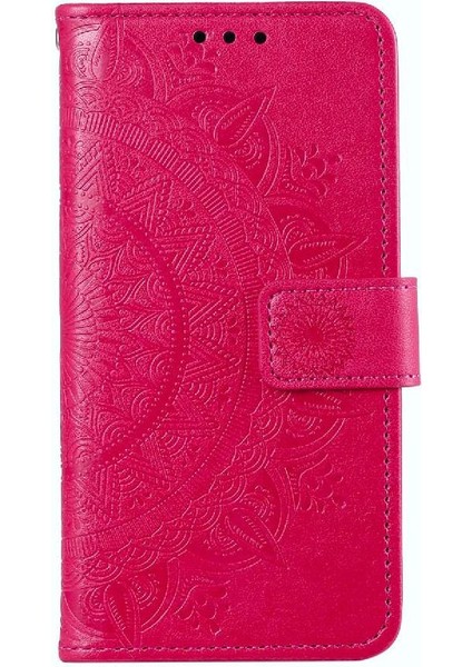Google Piksel 9/9 Pro Totem Kabartma Cüzdan Kılıf Için Flip Case Pu Deri (Yurt Dışından)