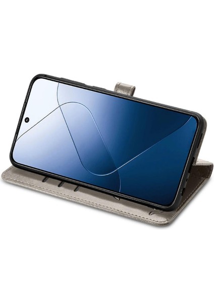 Xiaomi 14T Pro Flip Kapak Için Kılıf Kısa Kayış Darbeye Karikatür Hayvanlar (Yurt Dışından) modelleri
