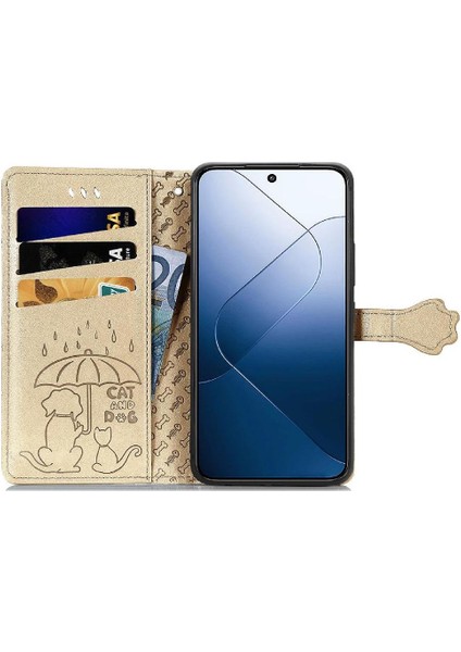 Xiaomi 14T Kılıf Için Kılıf Karikatür Hayvanlar Kapak Çevirin Kısa Kayış (Yurt Dışından) fırsatları