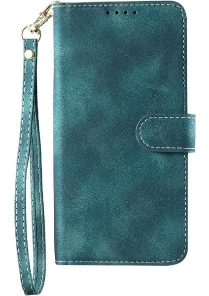 Samsung Galaxy Için Flip Case A52S 5g Manyetik Bilek Kayışı Kickstand Cüzdan (Yurt Dışından)