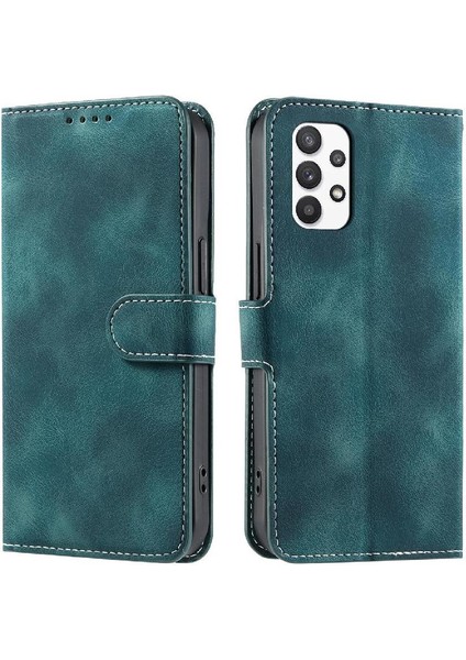 Samsung Galaxy Için Flip Case A52S 5g Manyetik Bilek Kayışı Kickstand Cüzdan (Yurt Dışından)