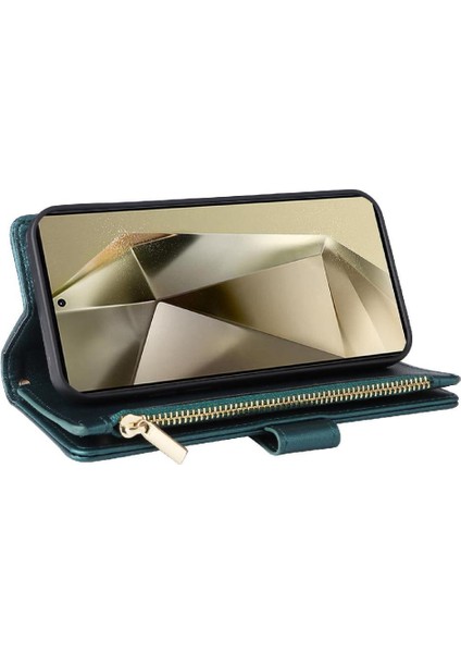 Samsung Galaxy S24 Ultra Cüzdan Kayış Darbeye Kart Yuvaları Için Flip Case (Yurt Dışından) modelleri