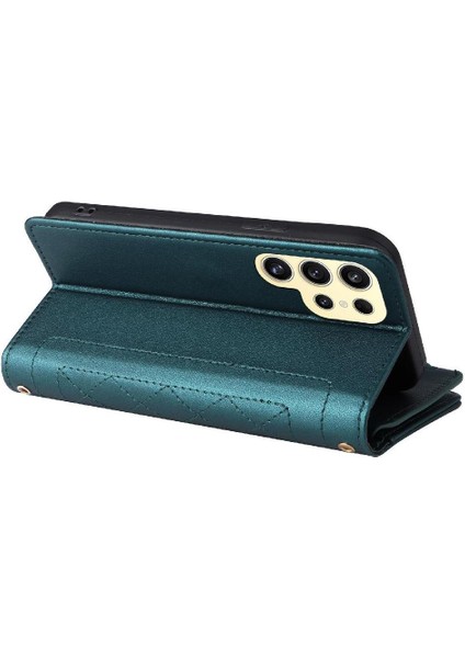 Samsung Galaxy S24 Ultra Cüzdan Kayış Darbeye Kart Yuvaları Için Flip Case (Yurt Dışından) fırsatları