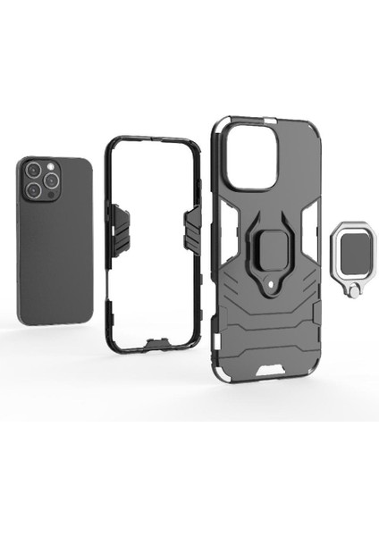 Halka Araba Montaj Kickstand Durumda IPhone 16 Için Pro Max Kickstand Askeri (Yurt Dışından) indirimleri