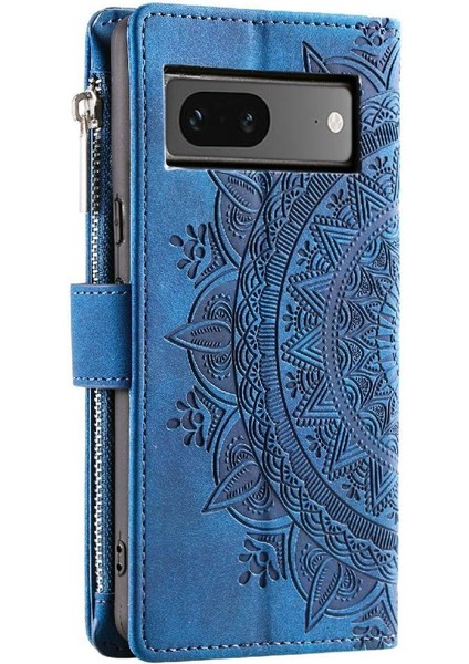 Google Piksel 9/9 Pro Kickstand Kart Tutucu Totem Cüzdan Için Flip Case (Yurt Dışından)