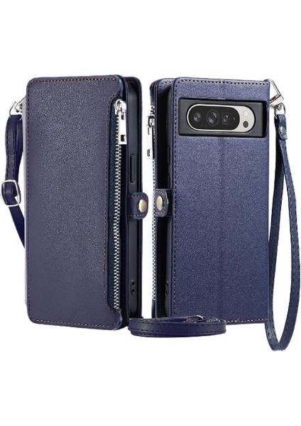 Google Piksel 9 Pro Xl Rfıd Engelleme 9 Kart Yuvaları Uzun Için Crossbody Durumda (Yurt Dışından)